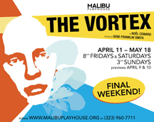 Last chance: next weekend will see the last performances of The Vortex