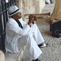 There's music everywhere in Cuba